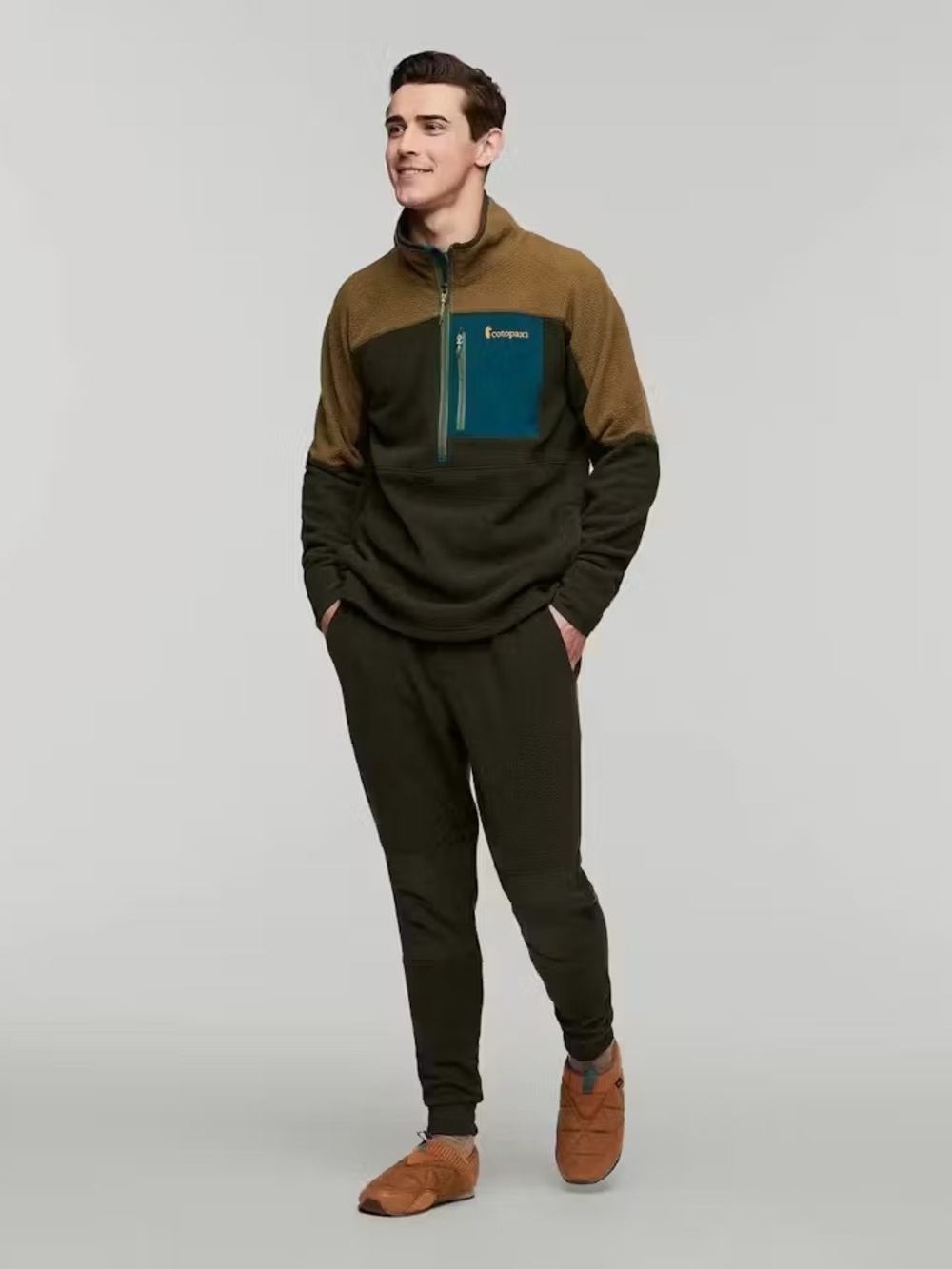 cotopaxi Olive & Brown Men's Jogger Sweatpants